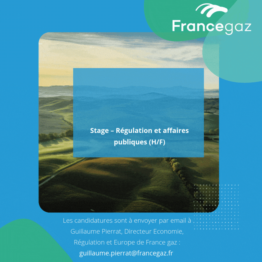 Offre de stage : Régulation et affaires publiques (H/F)