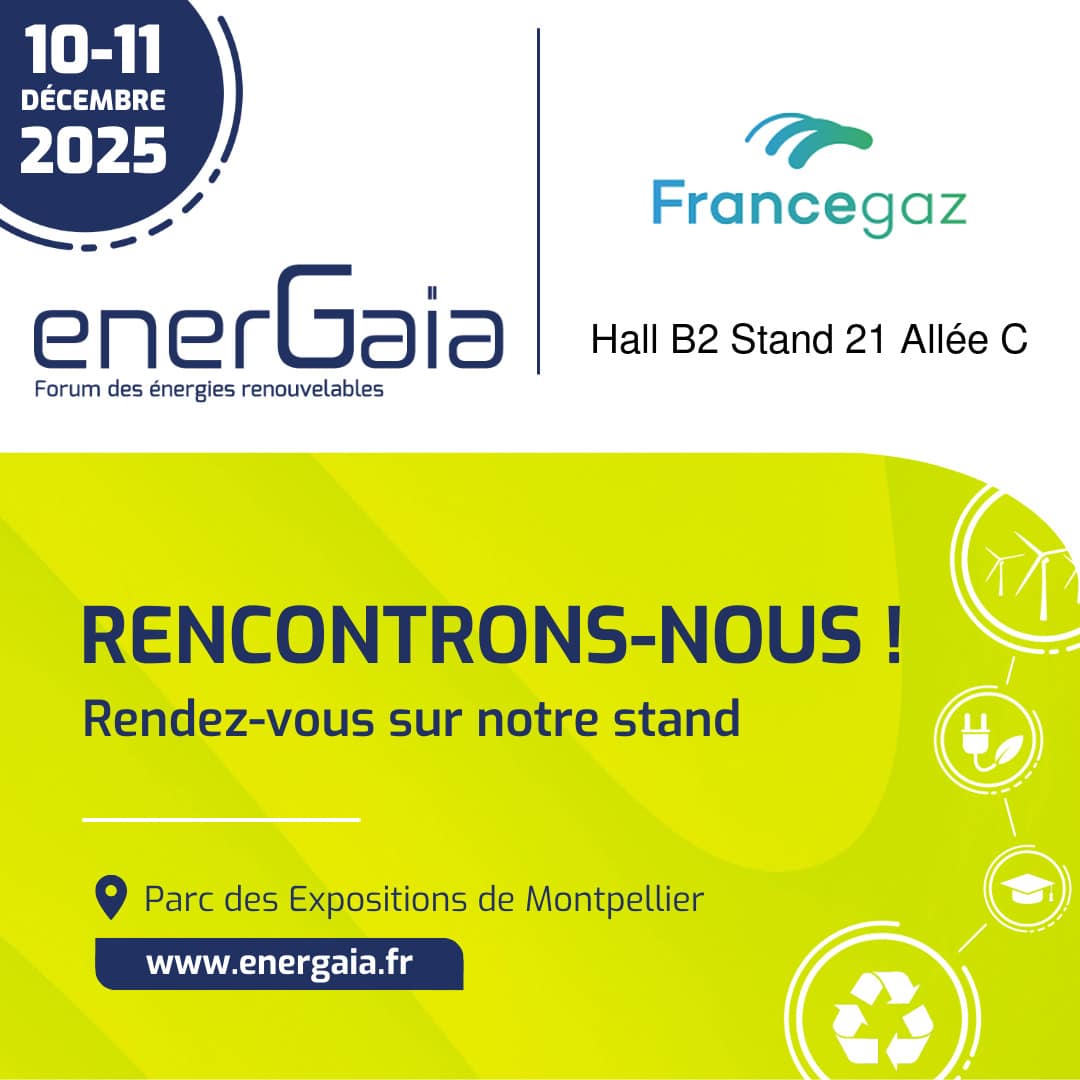 EnerGaia : venez nous rencontrer sur l'Espace Gaz Verts